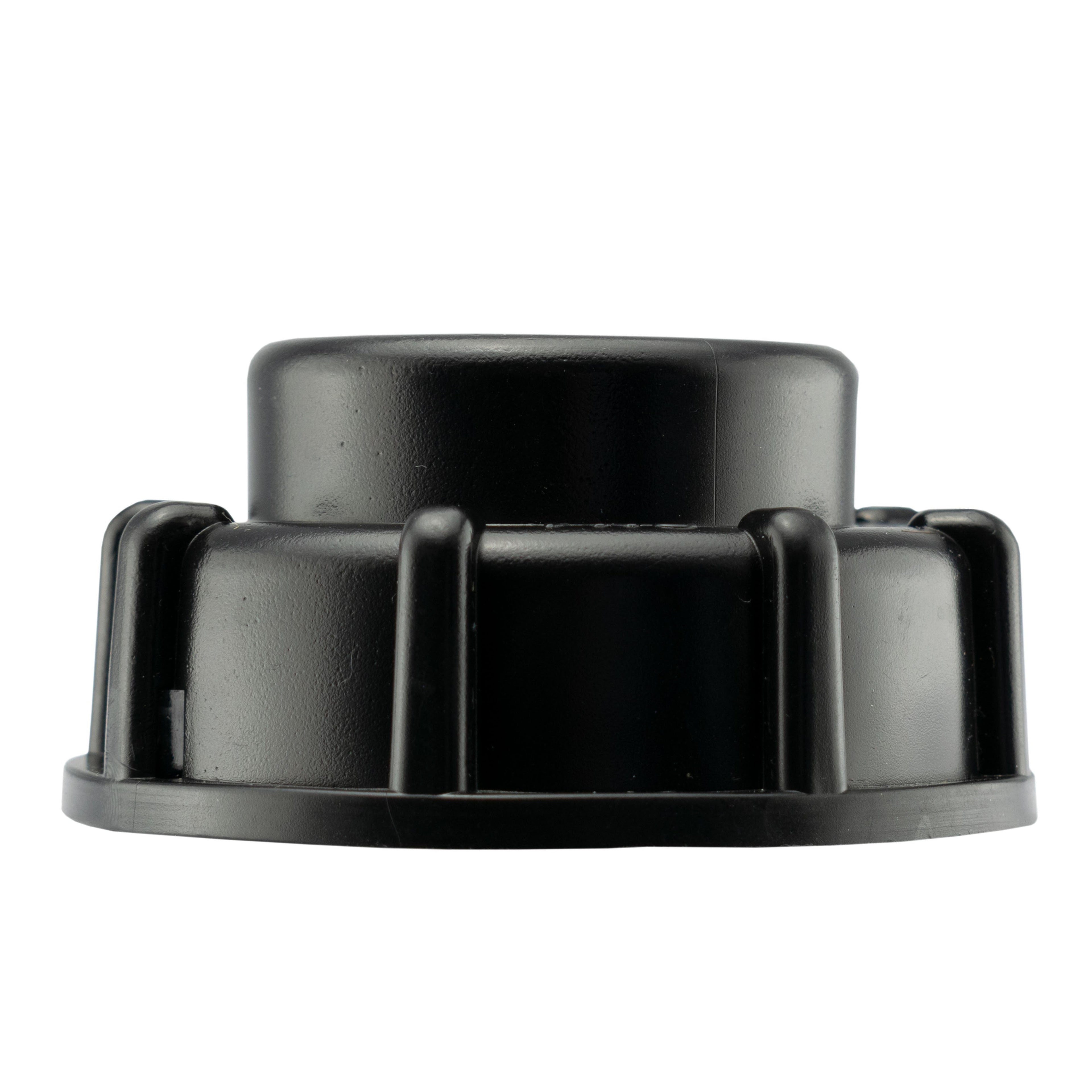 IBC 2” S60X6 Cap with Lever Valve and 25mm Barbed Pond Connector