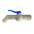 PP TAP 45 DEGREE WITH 1"BSPM INLET  170mm