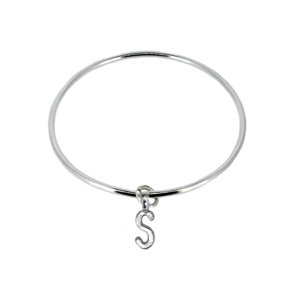 Alphabet Charm Bangle