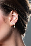 RED CARPET GLOBE EARRINGS GOLD