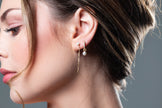 RED CARPET GLOBE EARRINGS GOLD