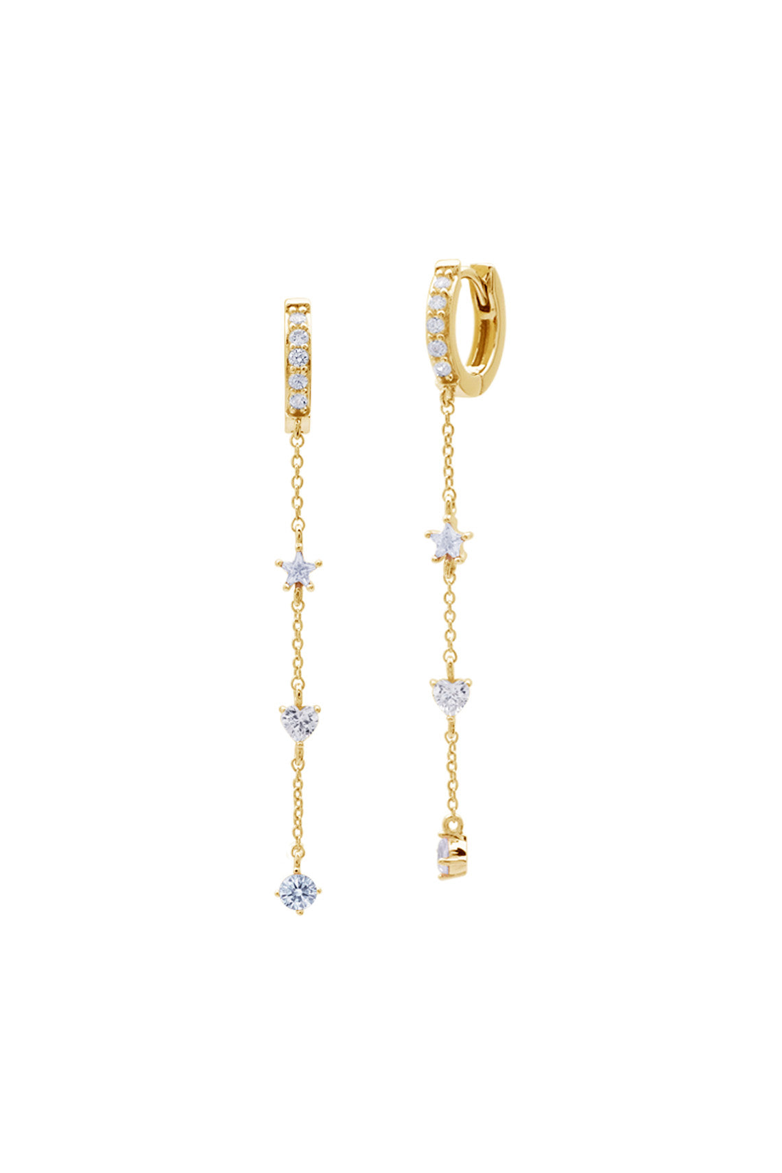 A CHRISTMAS JOURNEY CLARA EARRINGS GOLD