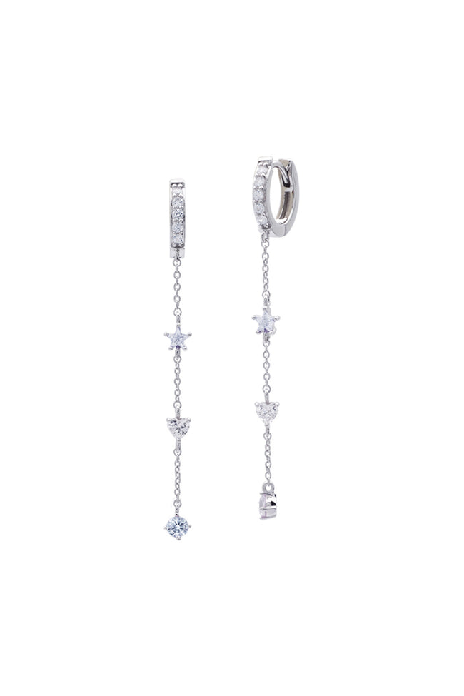 A CHRISTMAS JOURNEY CLARA EARRINGS SILVER