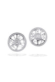 A CHRISTMAS JOURNEY NIGHT SKY EARRINGS SILVER