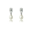 OCEANS WHITSUNDAYS FRESHWATER PEARL EARRINGS SILVER
