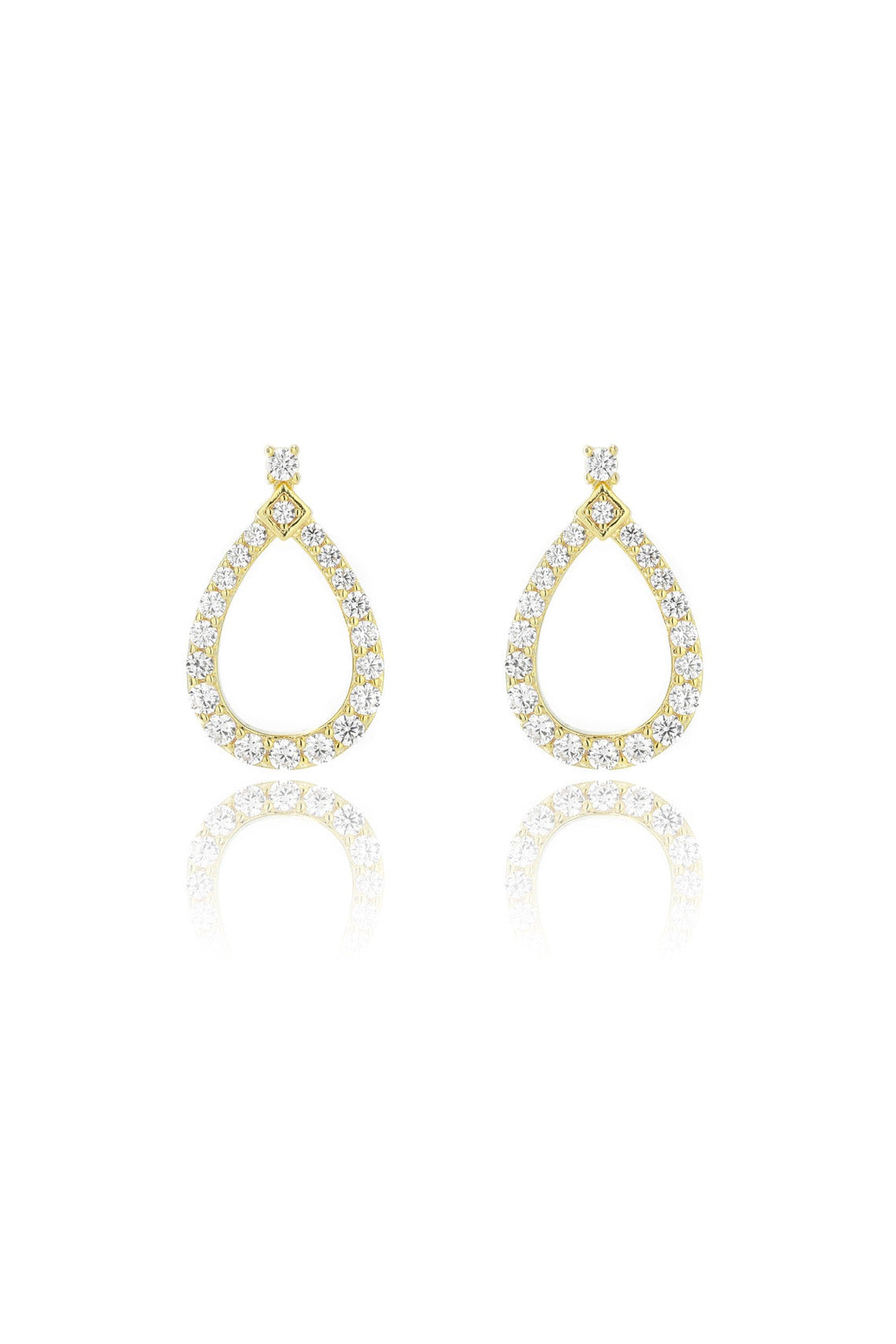 GODDESS FREYA EARRINGS GOLD