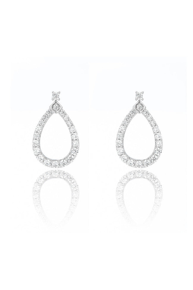 GODDESS FREYA EARRINGS SILVER