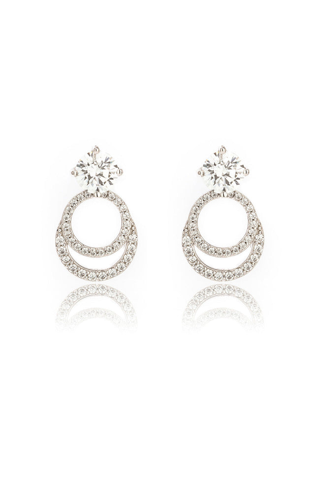 GODDESS LUNA EARRINGS SILVER