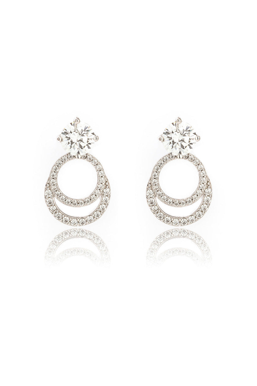 GODDESS LUNA EARRINGS SILVER