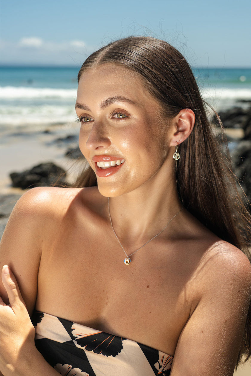 MAJESTY FRESHWATER PEARL PENDANT SILVER