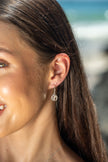 MAJESTY FRESHWATER PEARL EARRINGS SILVER