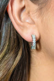 GARLAND EARRINGS SILVER