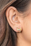 SWEETHEART BOW EARRINGS GOLD