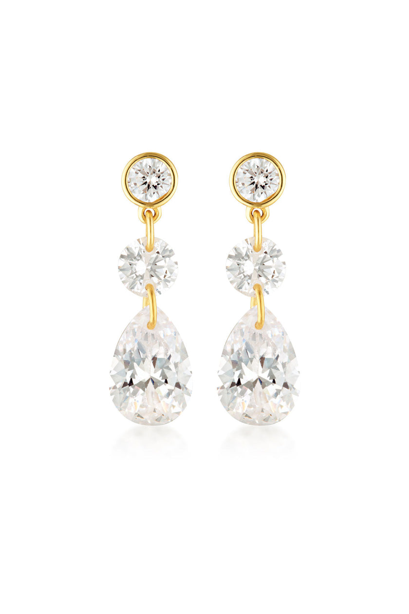 MIRAGE AUGUSTA EARRINGS GOLD