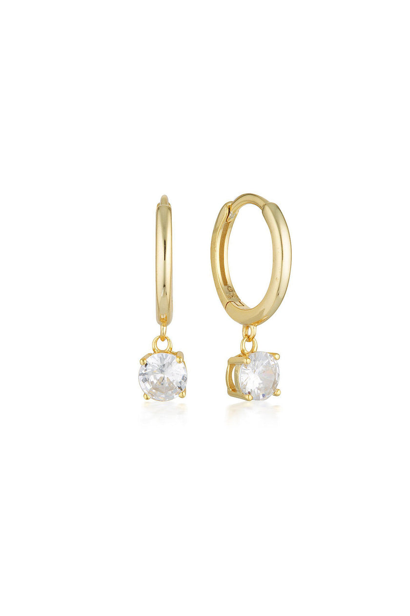 BRIA HOOP GOLD EARRING