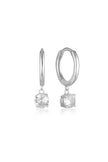 BRIA HOOP EARRING SILVER