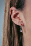 BRIA HOOP EARRING SILVER