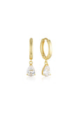PIA GOLD HOOP EARRING