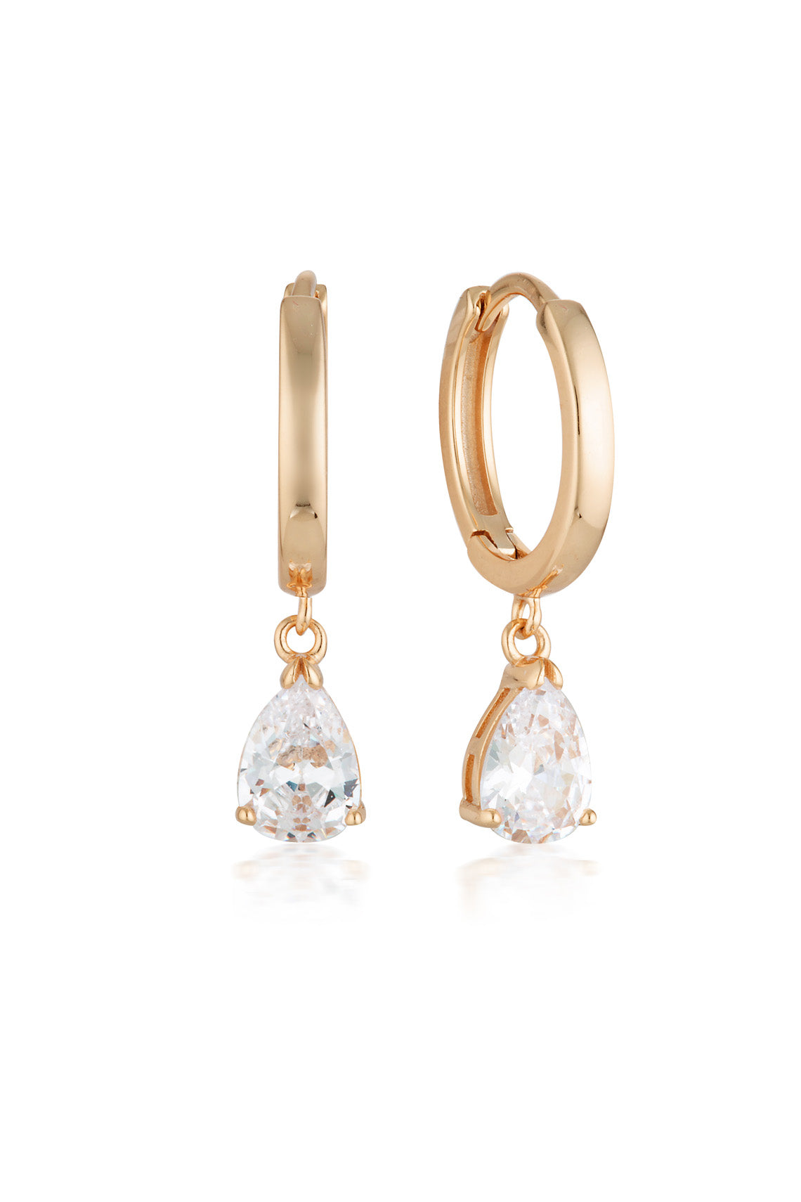 PIA HOOP EARRING ROSE GOLD