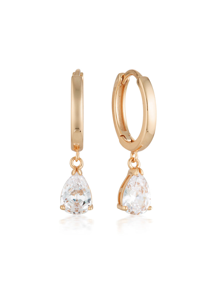 PIA HOOP EARRING ROSE GOLD