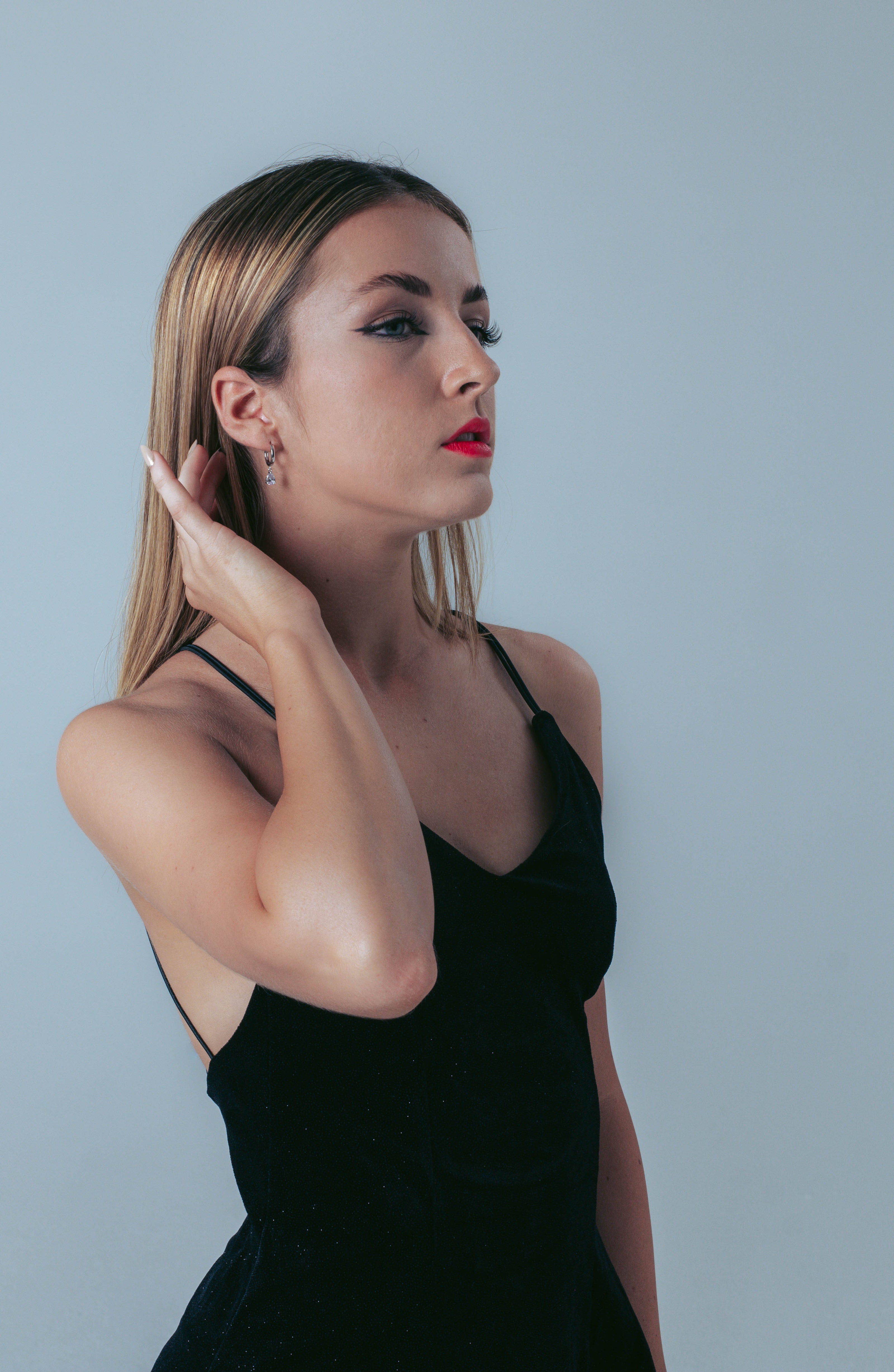 PIA HOOP EARRINGS SILVER