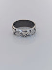 925 Silver Galloping Horses Band – Equestrian-Inspired Ring for Him or Her