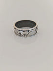 925 Silver Galloping Horses Band – Equestrian-Inspired Ring for Him or Her