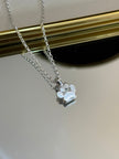 Silver Paw Charm Necklace
