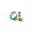 Arabella Aqua Jewel Creolen