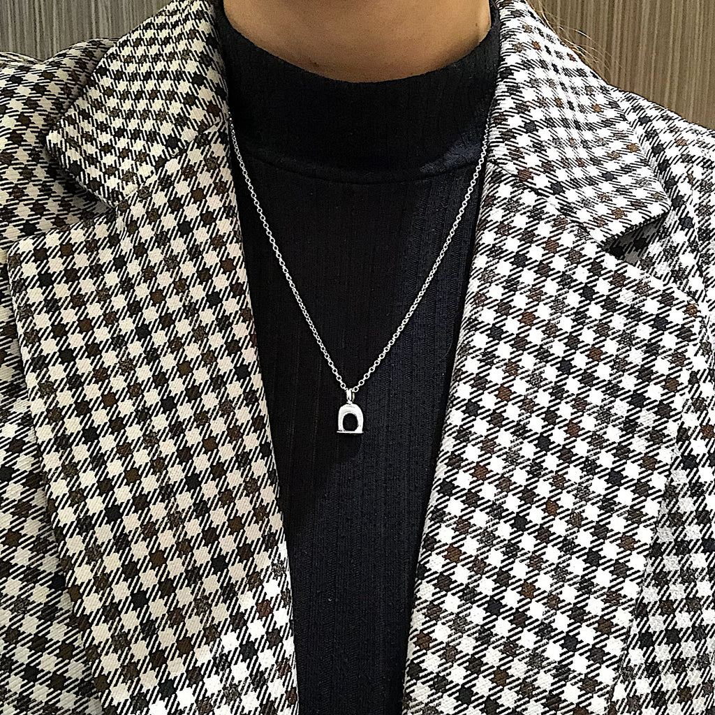 Equestrian Stirrup Necklace