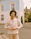 Claudine Linen Blouse  - Primrose