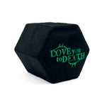 Black Hexagon 'Love you to Death' Ring Box