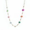 Collar de flores con cuentas multicolores Lucy