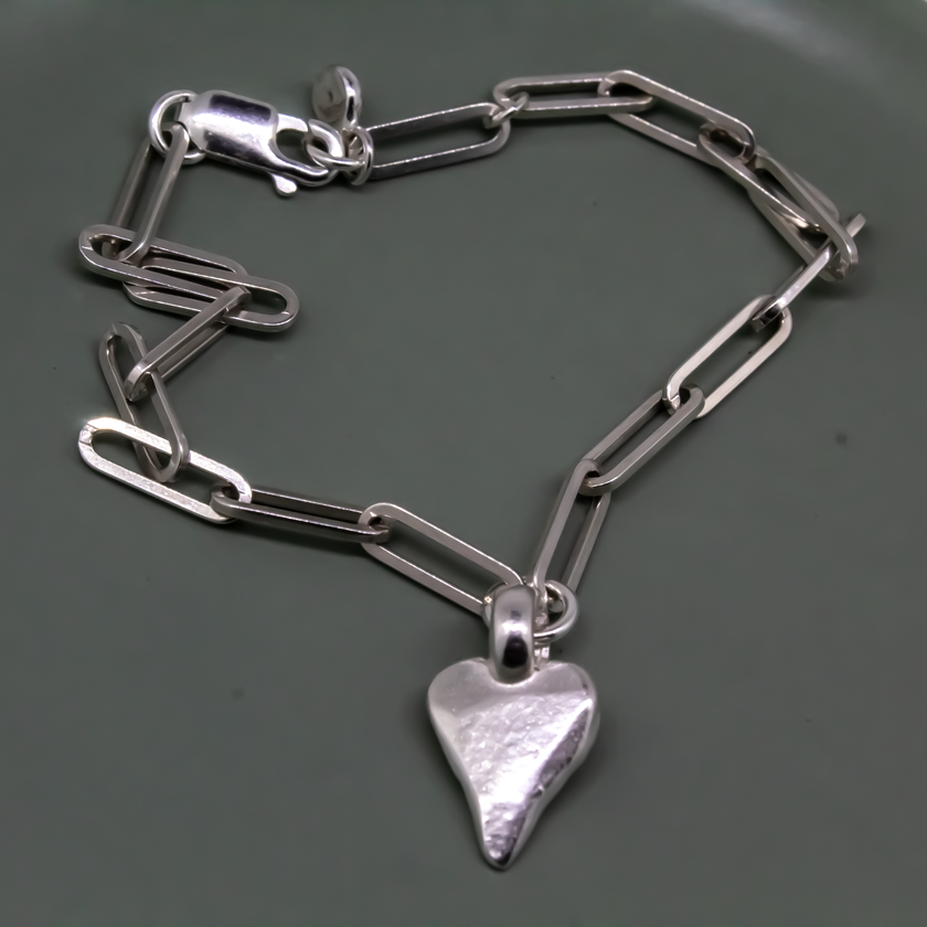 Heart Trace Chain Bracelet
