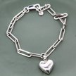 Sweet Heart Trace Chain Bracelet