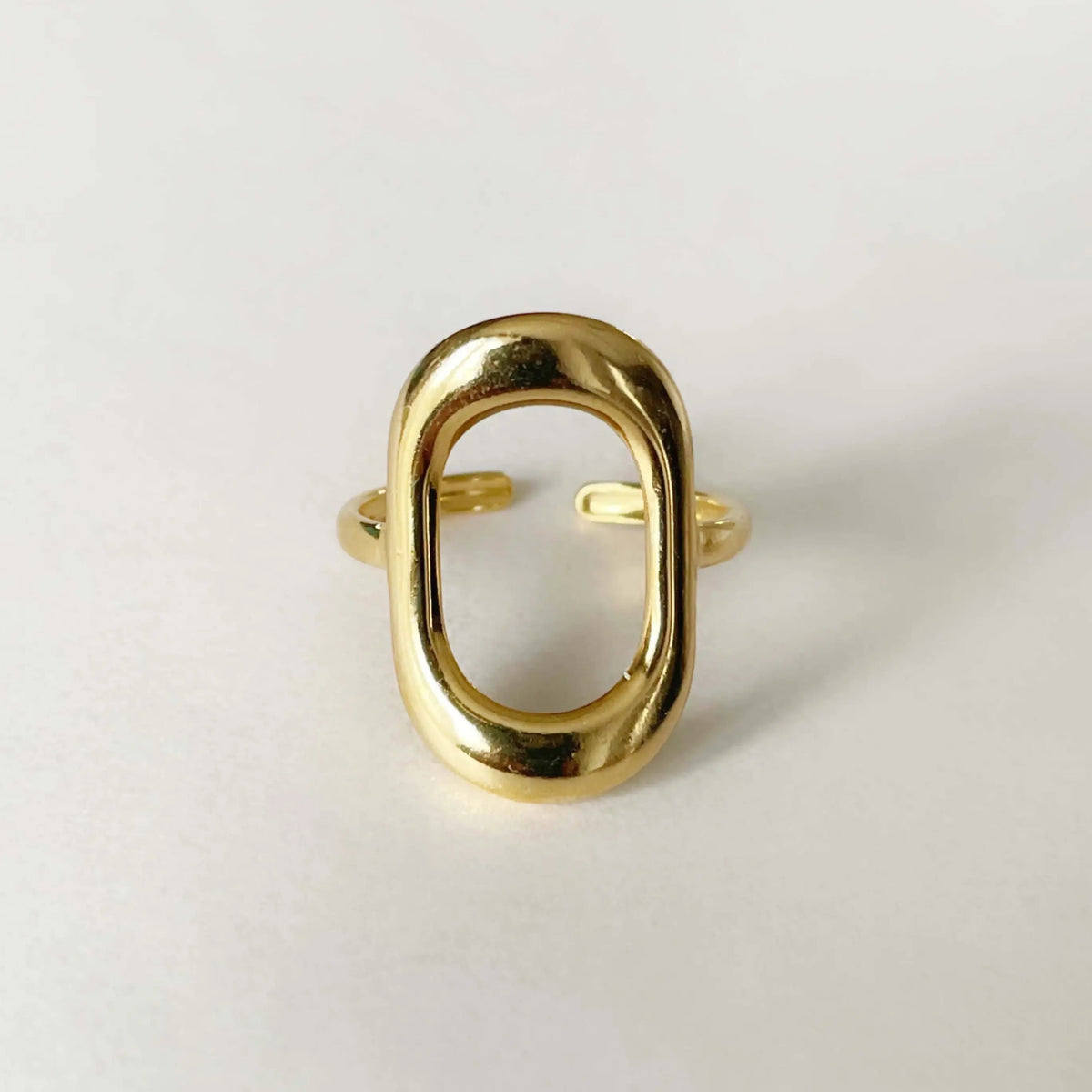 Cassidy Luxe 18 Karat vergoldeter Ring