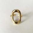 Cassidy Luxe 18 Karat vergoldeter Ring