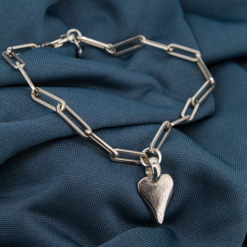 Heart Trace Chain Bracelet