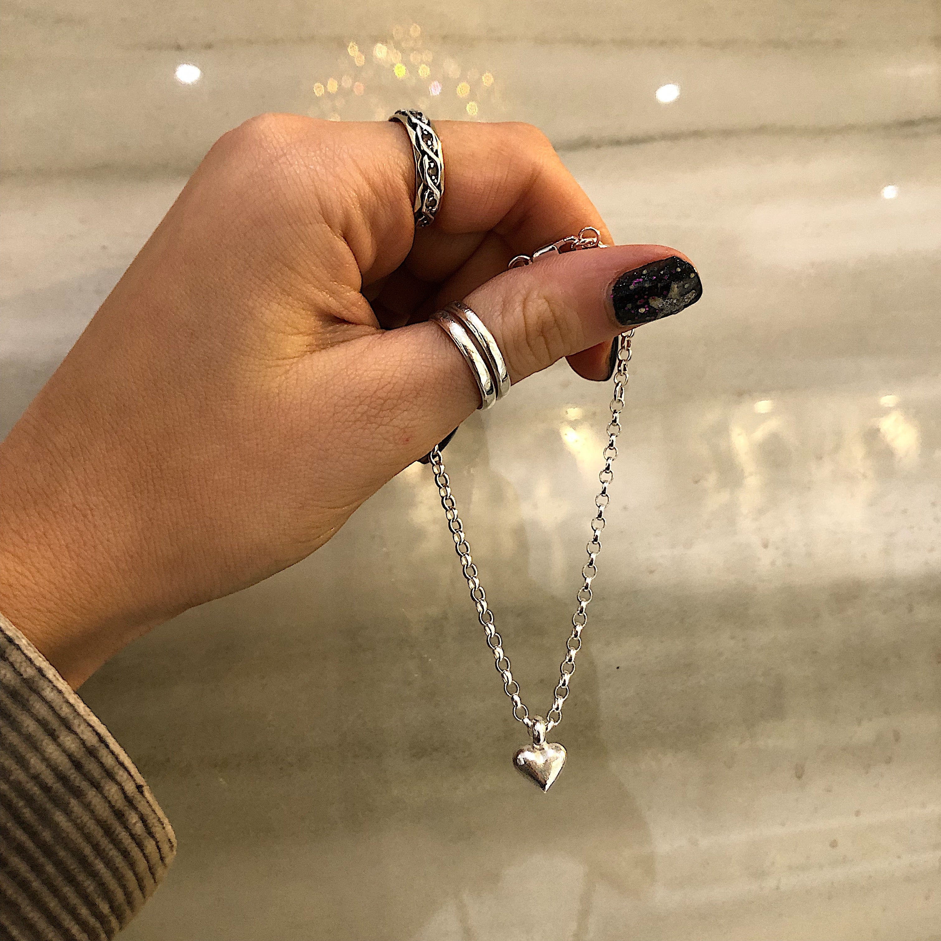 Baby heart Chain Bracelet
