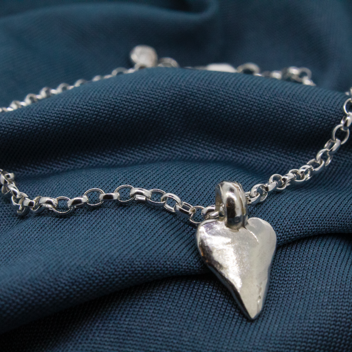 Heart Chain Bracelet