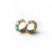 Arabella Aqua Jewel Creolen