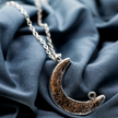 Goddess of the moon with aquamarine