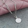 Neumond-Spurenkettenarmband