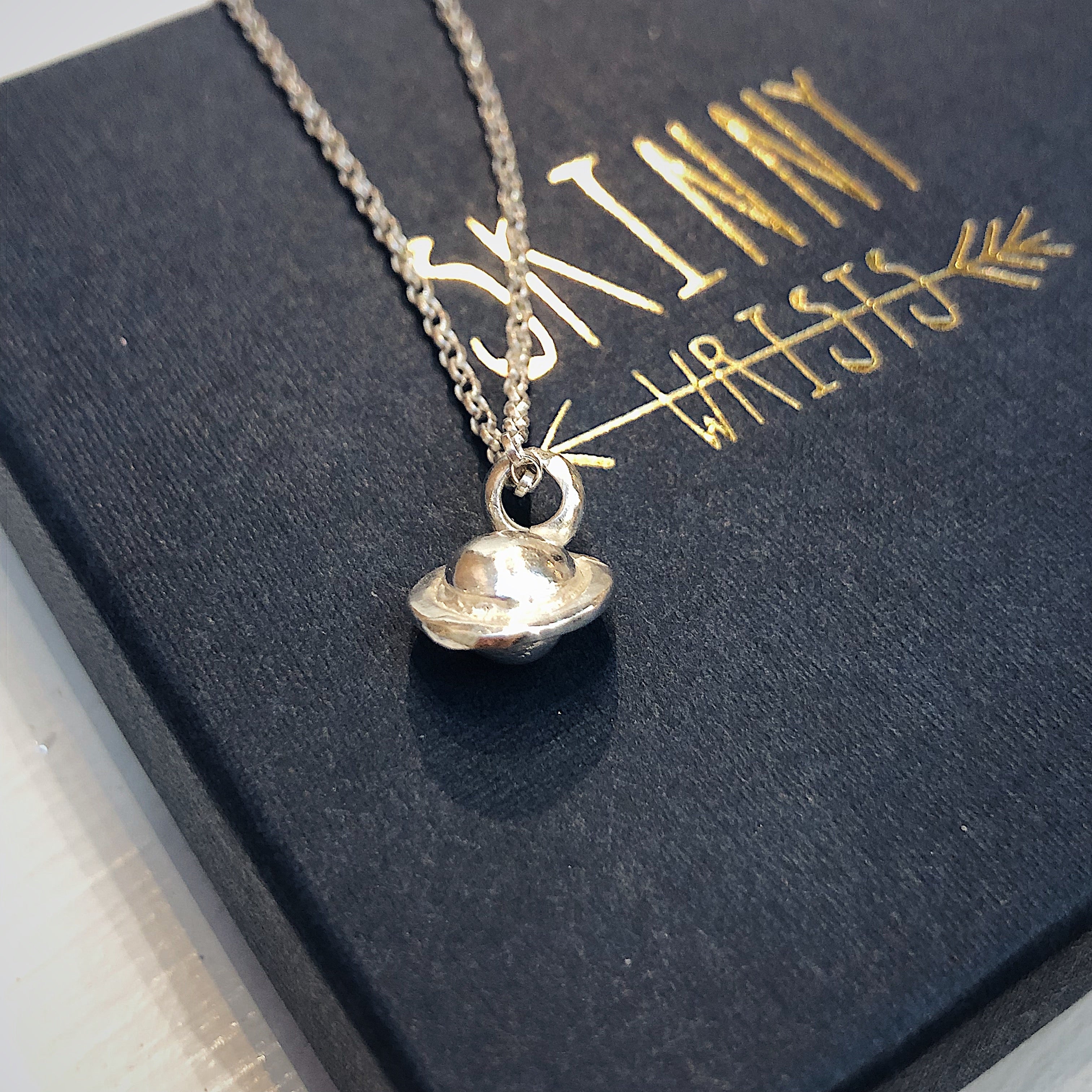 Saturn Charm Necklace