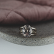 Maxi Double Empire Ring Rose Quartz