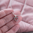 Mini Open Heart Necklace