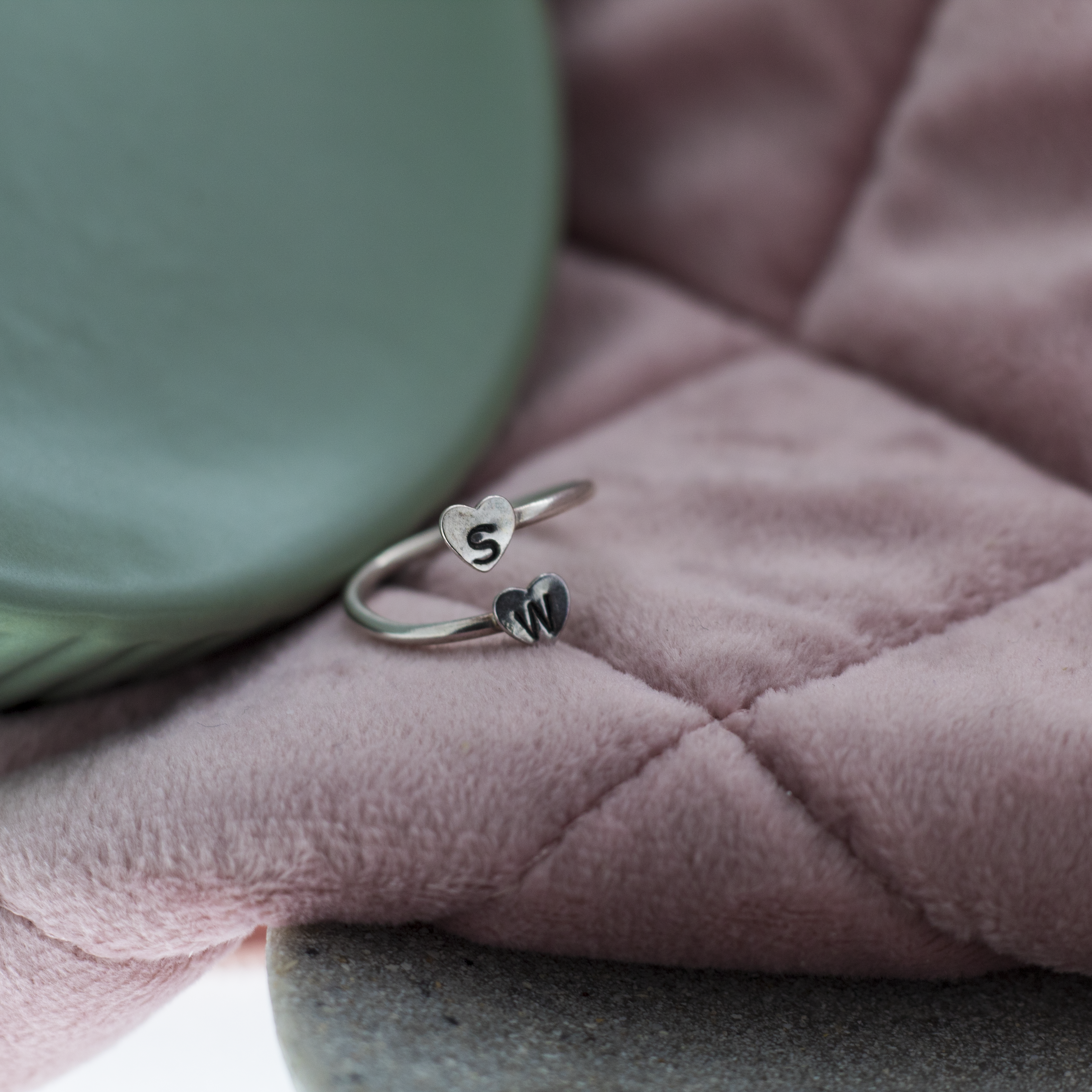 Mini Heart Wrap Ring