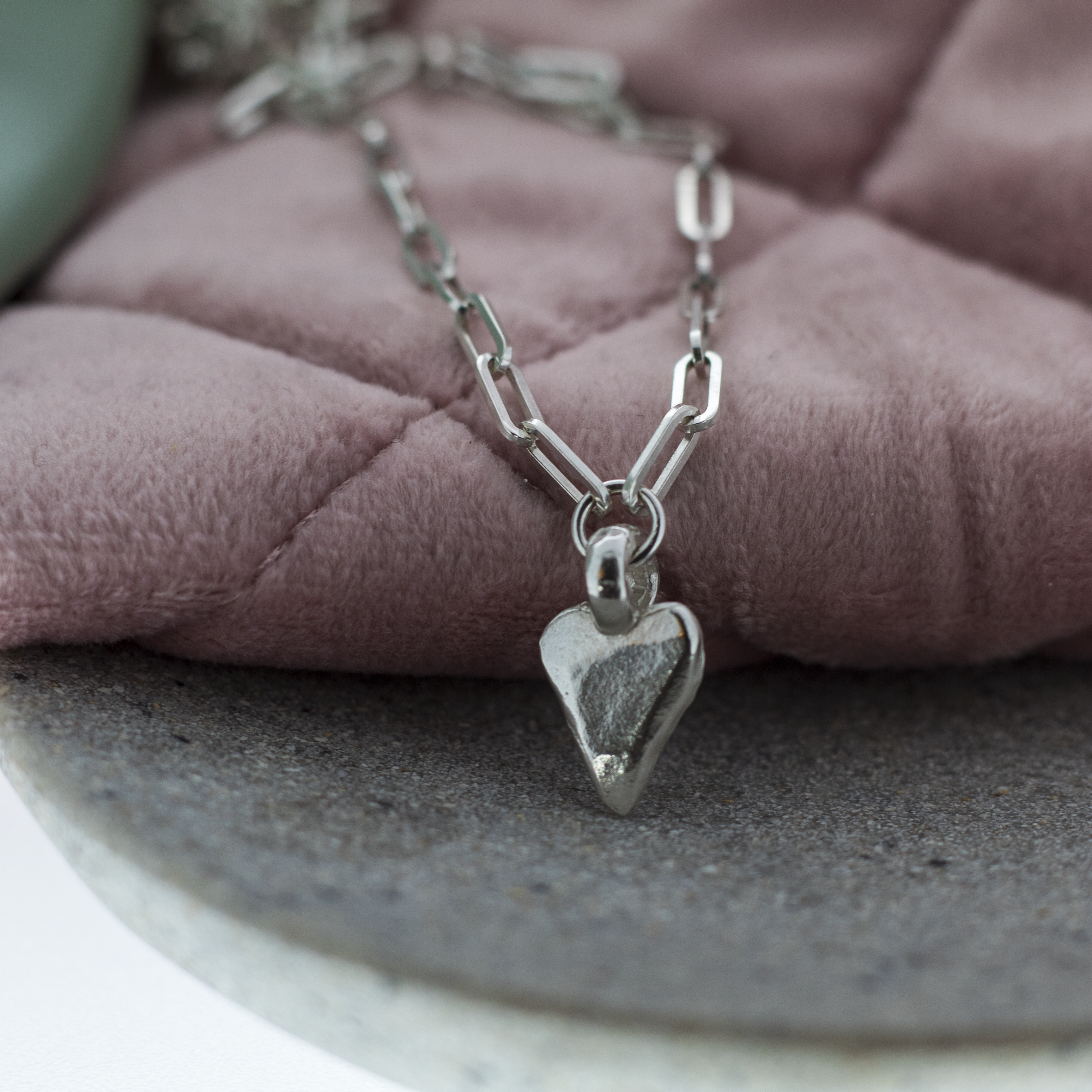 Heart Trace Chain Necklace