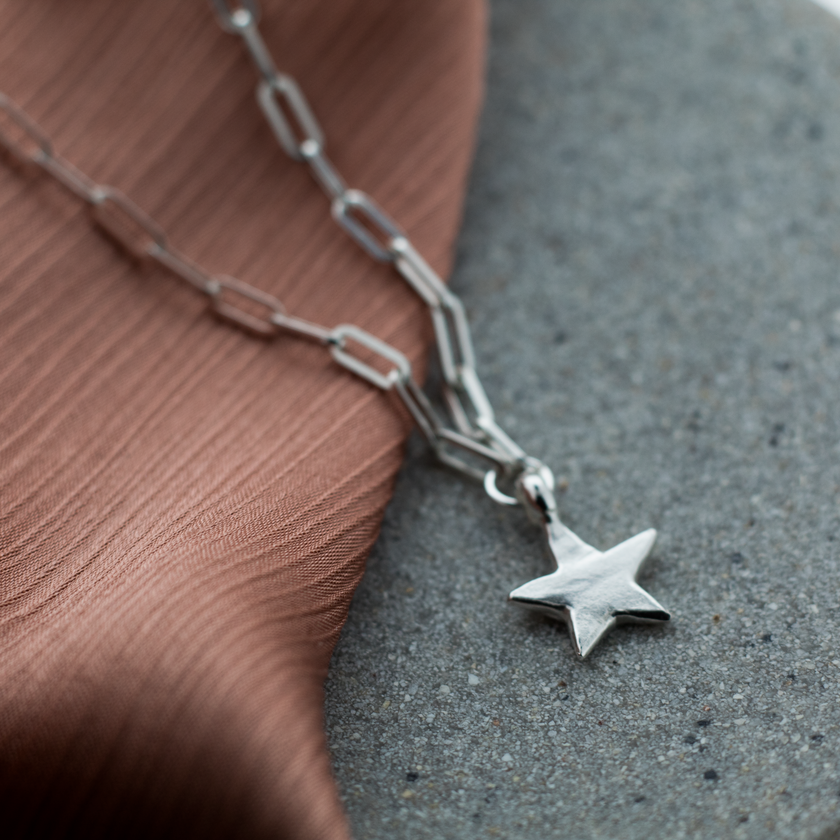Star Trace Chain Necklace