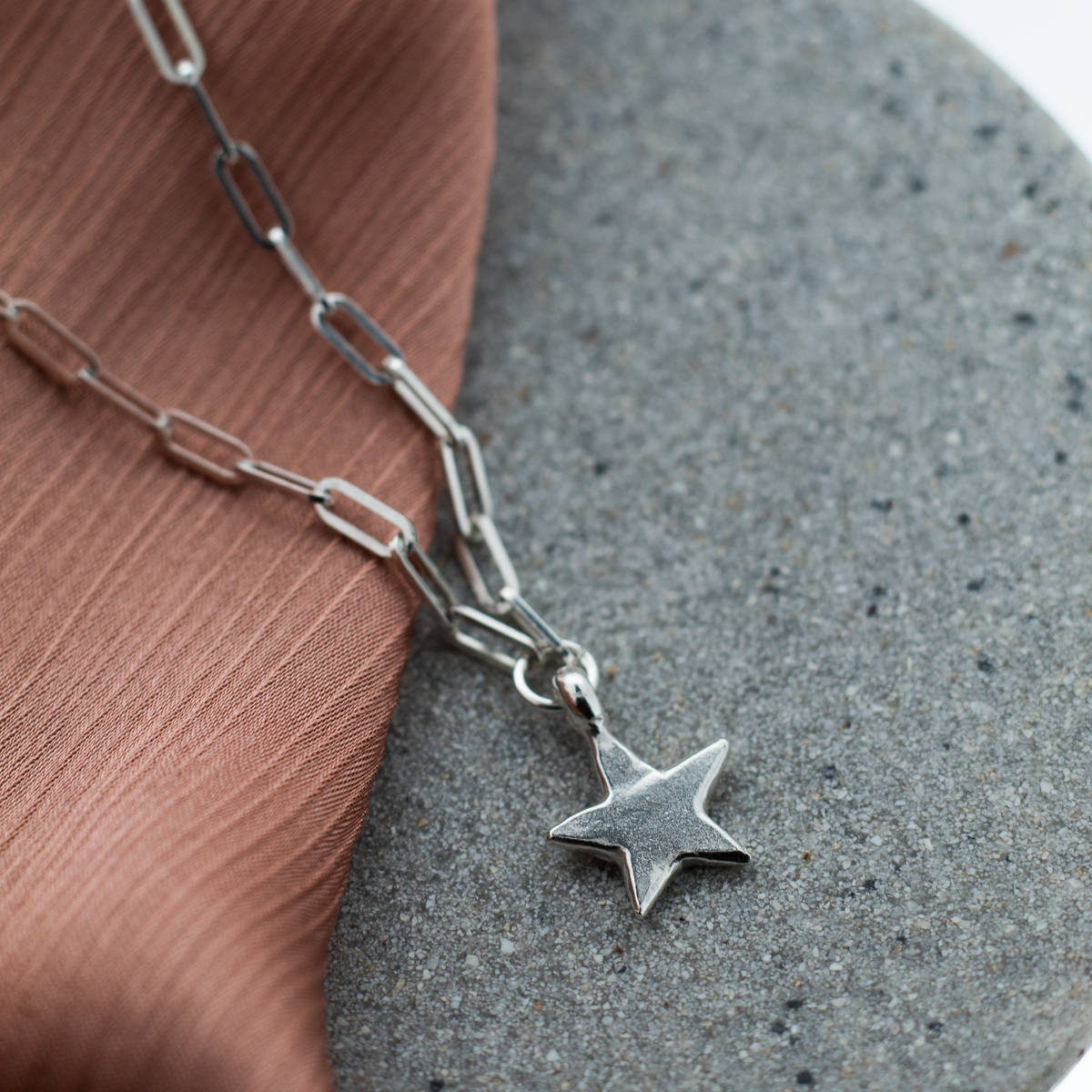 Star Trace Chain Necklace